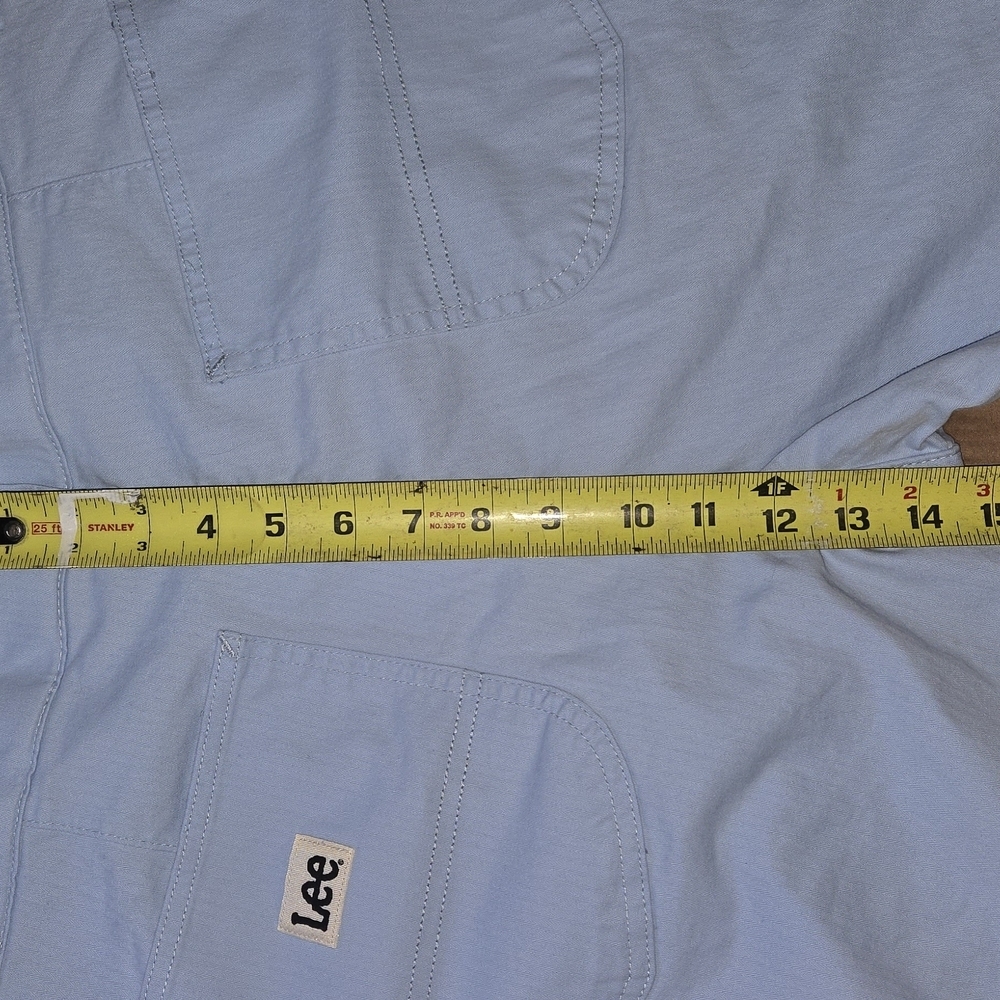 Lee Light Blue Cropped Pants B1 - Picture 2 of 10